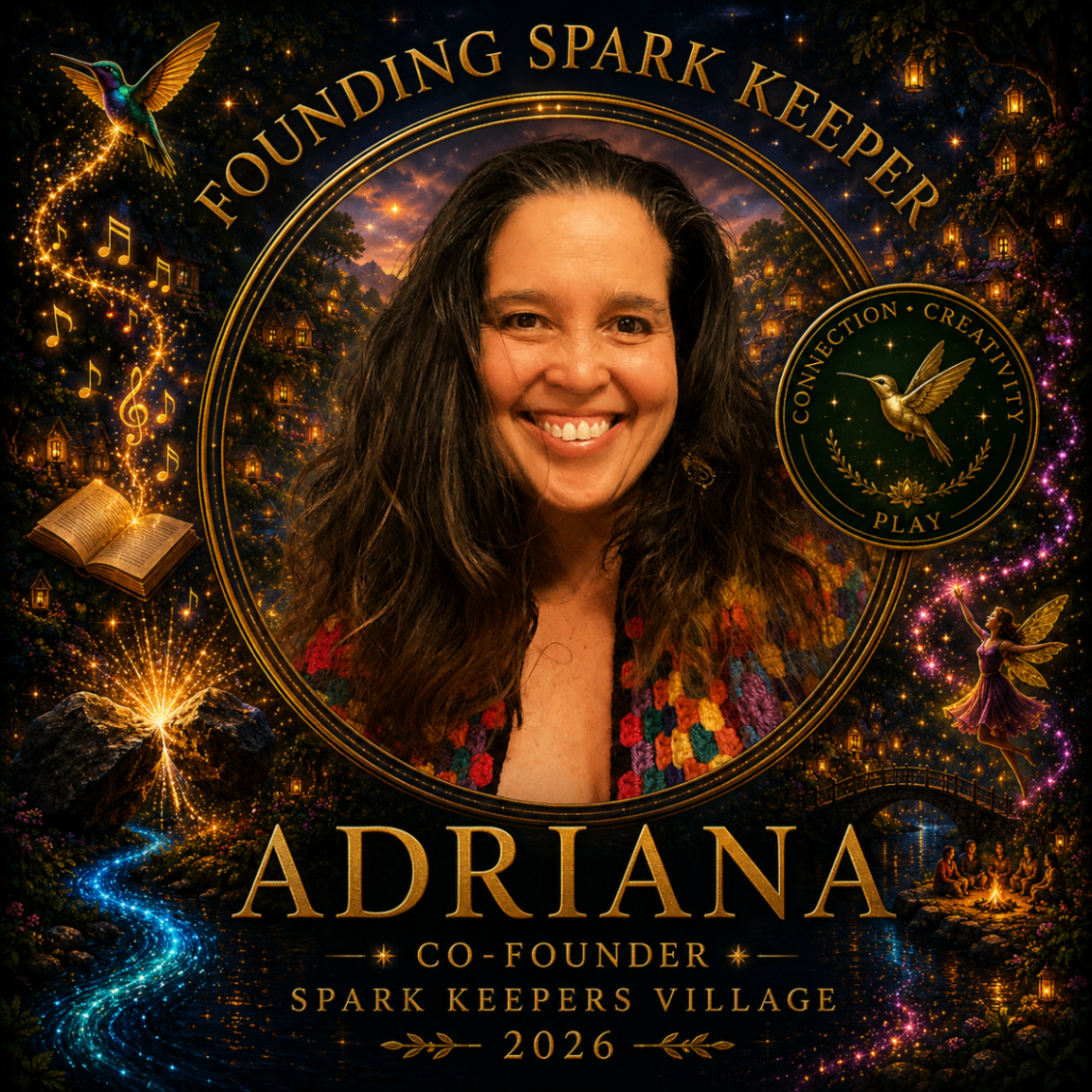 Adriana — Founding Spark Keeper portrait