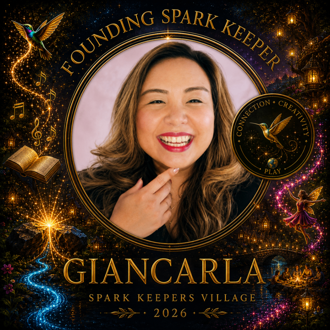 Giancarla — Founding Spark Keeper portrait