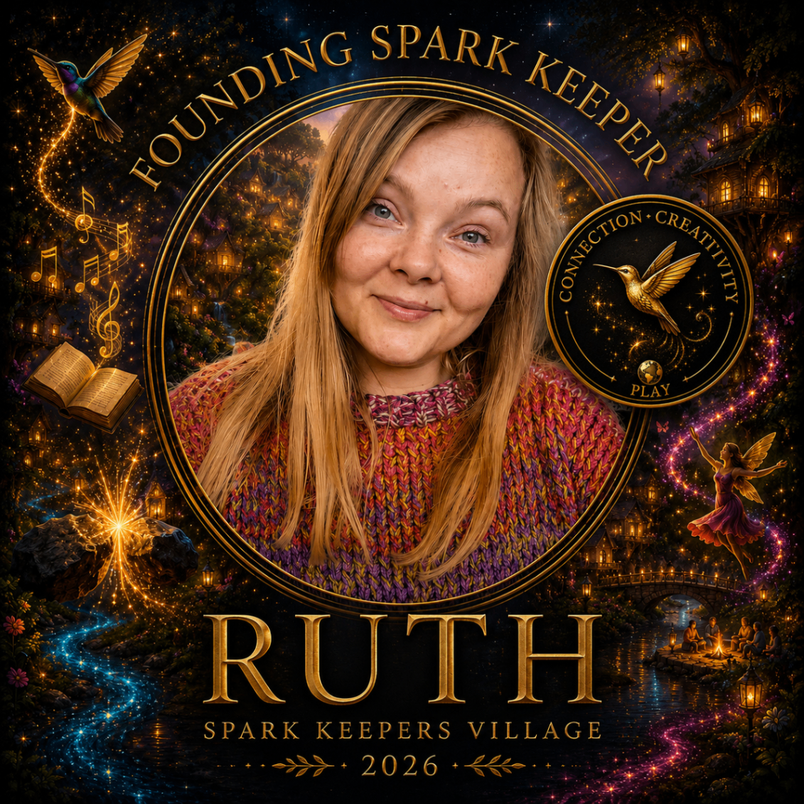 Ruth — Founding Spark Keeper portrait